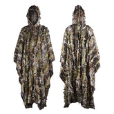 Costume Ghillie de chasse, costume camouflage à feuilles 3D, accessoires militaires et de tir pour Airsoft, photographie de la faune Halloween